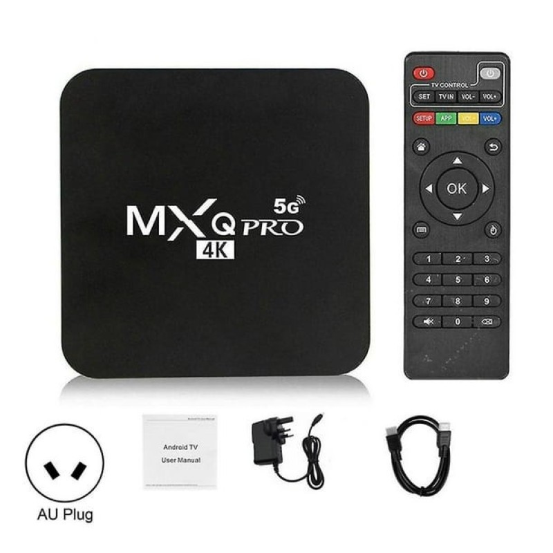 MXQ Pro TV Box 4K 5G HD Android 11.1